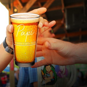 Papi Established Beer Pint Glass