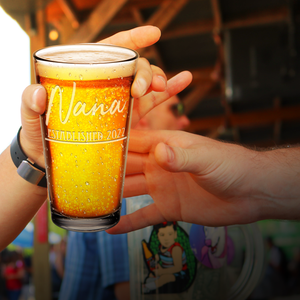 Nana Established Beer Pint Glass