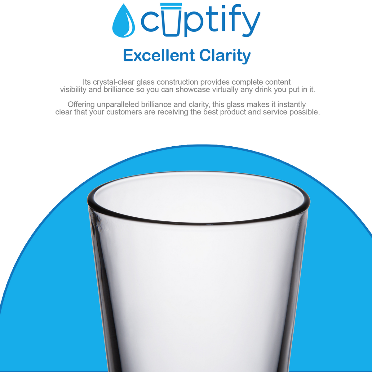 Personalized Vestige Red Bottom Beer Pint Glass