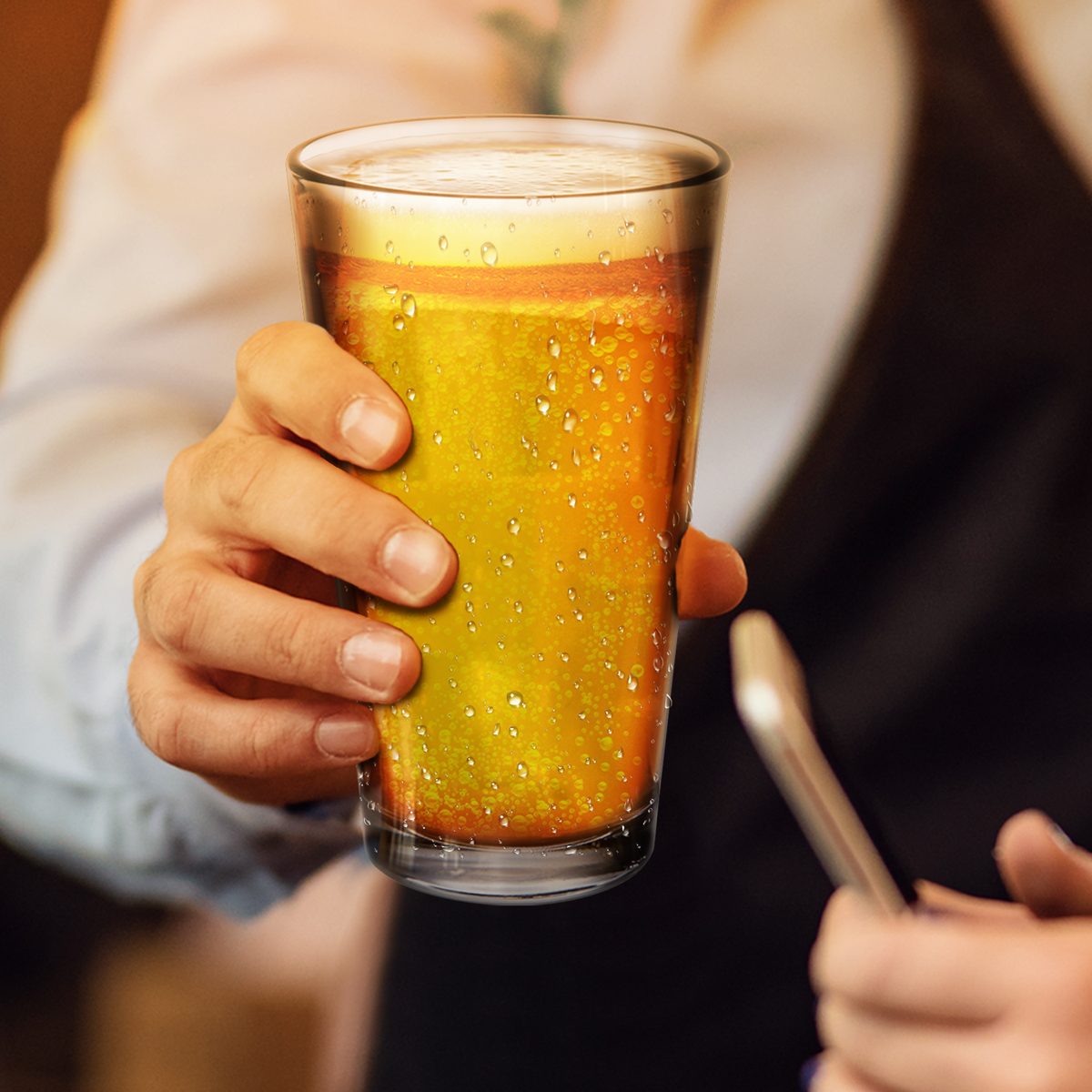 Cuptify 16oz Beer Pint Glass