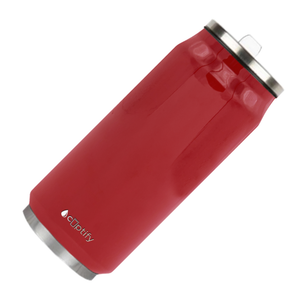 Blood Red Gloss 16oz Cola Can Bottle