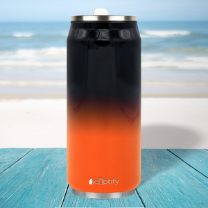 Cincinnati Ombre 16oz Cola Can Bottle