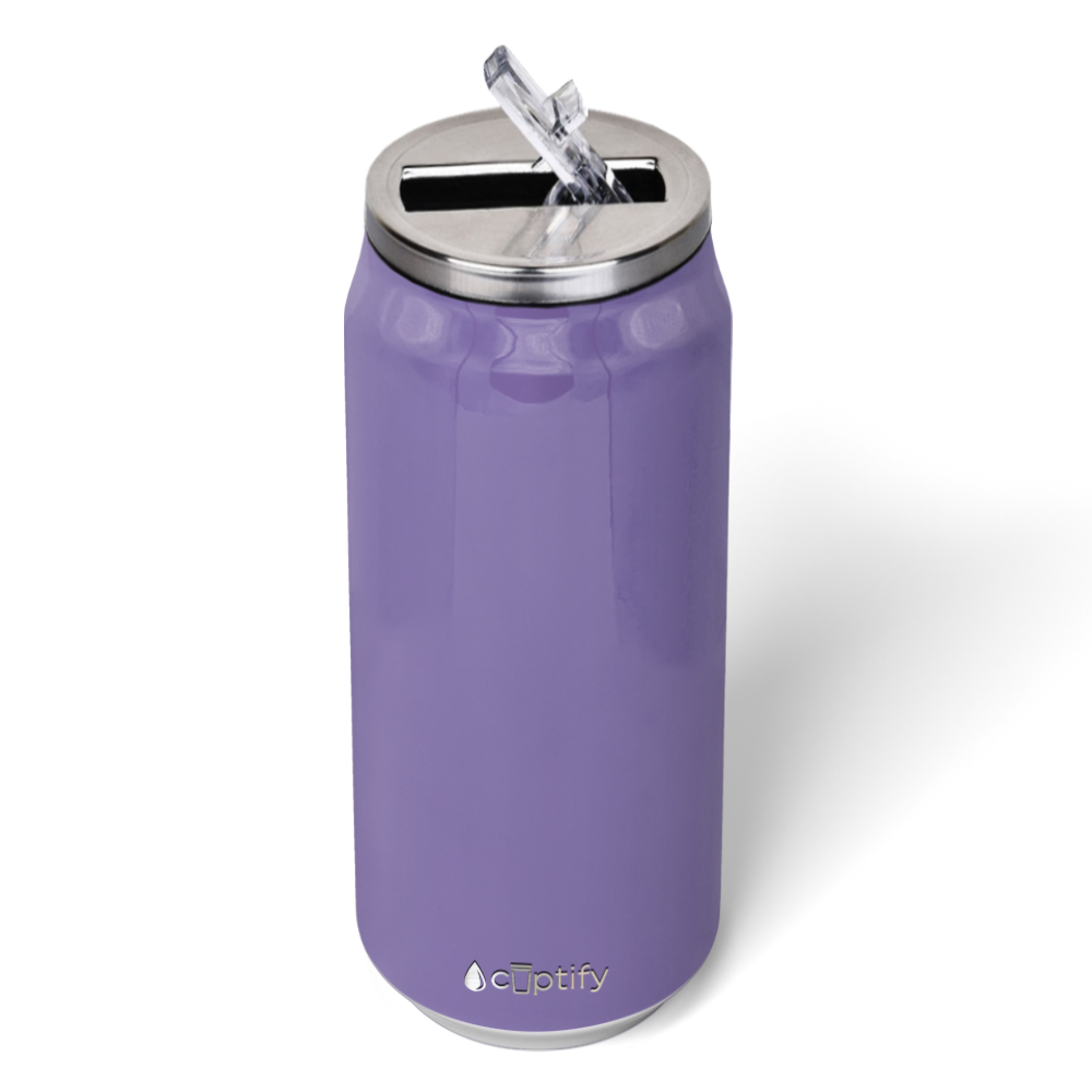 Lavender Gloss 16oz Cola Can Bottle