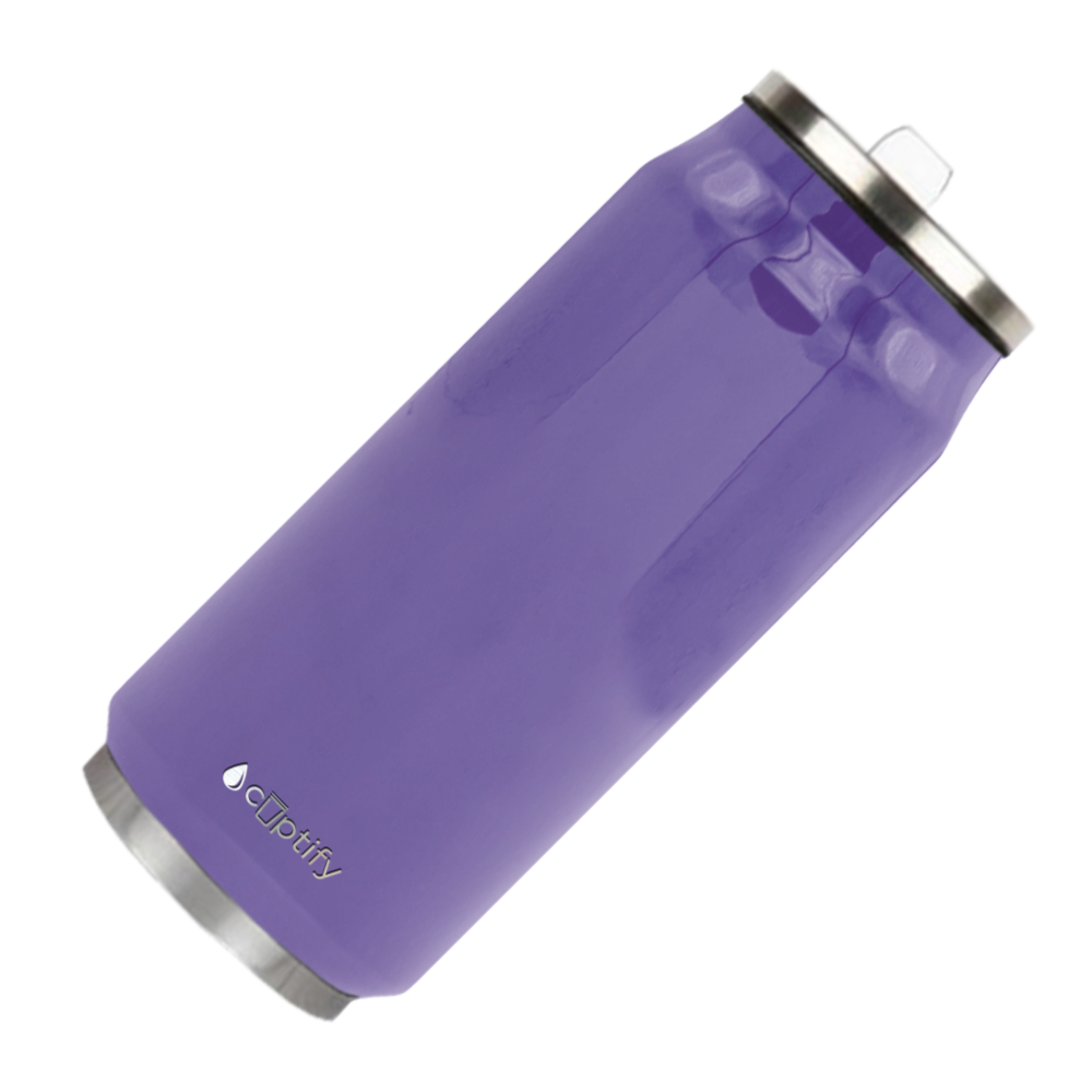 Lavender Gloss 16oz Cola Can Bottle