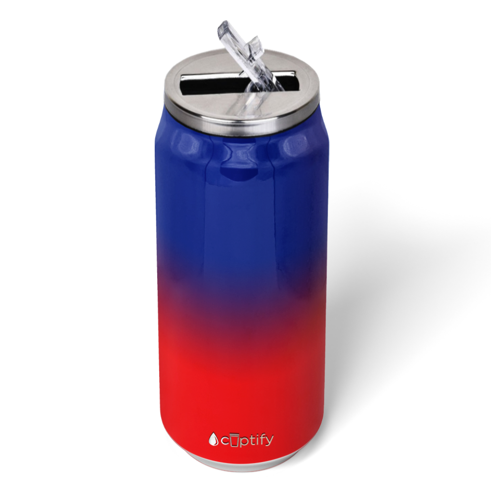 New York Ombre 16oz Cola Can Bottle