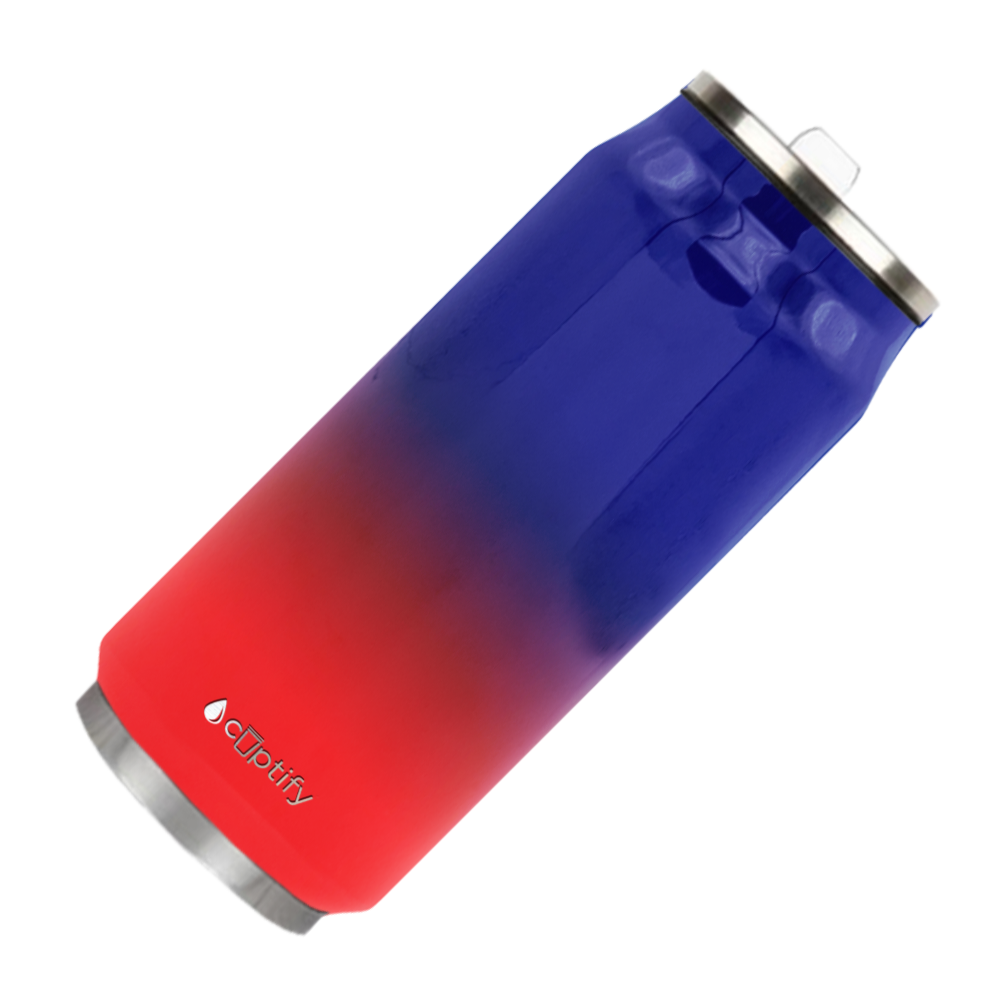 New York Ombre 16oz Cola Can Bottle