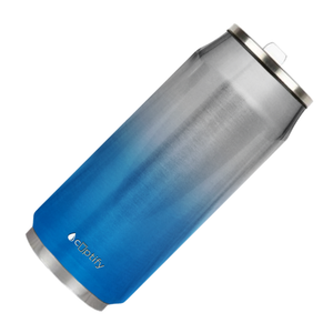 Blue Ombre Translucent 16oz Cola Can Bottle
