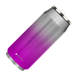 Pink Ombre Translucent 16oz Cola Can Bottle