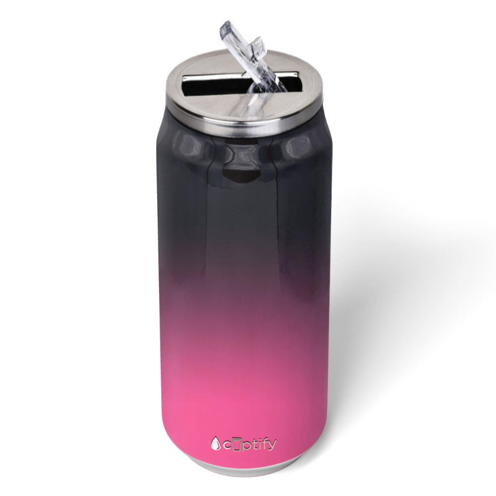 Panther Ombre 16oz Cola Can Bottle