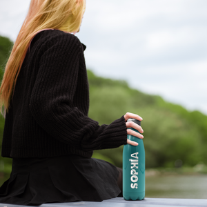 Cuptify Personalized on Green Gloss 17 oz Cola Can Bottle