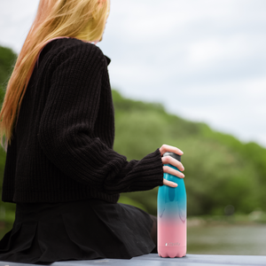 Cotton Candy Ombre 17oz Retro Water Bottle