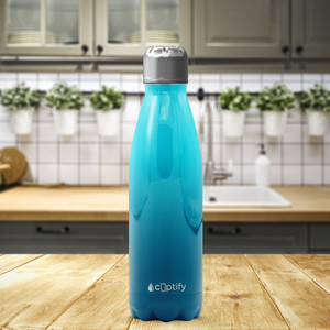 Deep Sea Ombre 17oz Retro Water Bottle