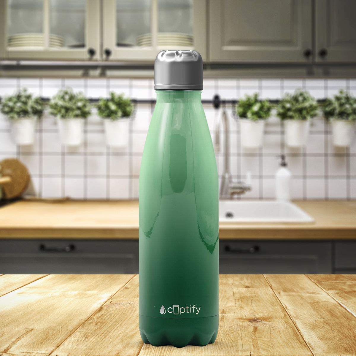 Everglades Ombre 17oz Retro Water Bottle