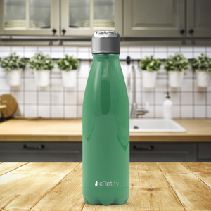 Kelly Green 17oz Retro Water Bottle