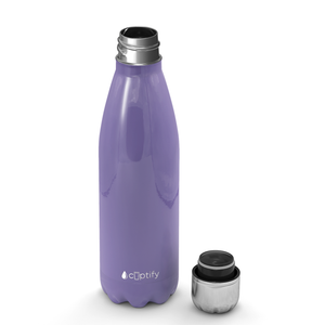 Lavender Gloss 17oz Retro Water Bottle