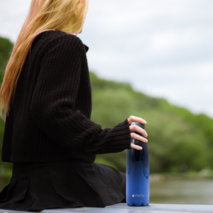 Midnight Sky Ombre 17oz Retro Water Bottle