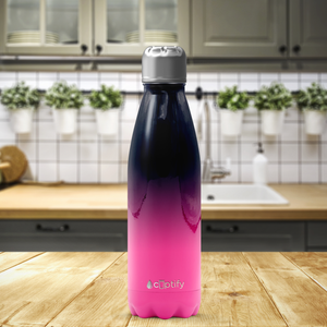 Panther Ombre 17oz Retro Water Bottle