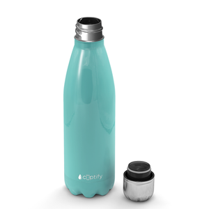 Seafoam Gloss 17oz Retro Water Bottle