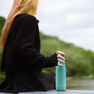 Seafoam Gloss 17oz Retro Water Bottle