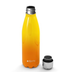 Sunrise Ombre 17oz Retro Water Bottle