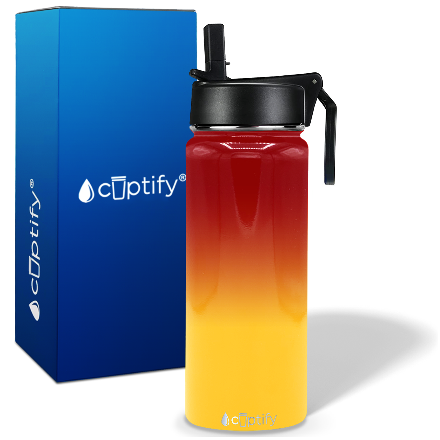 Arizona Ombre 18oz Wide Mouth Water Bottle