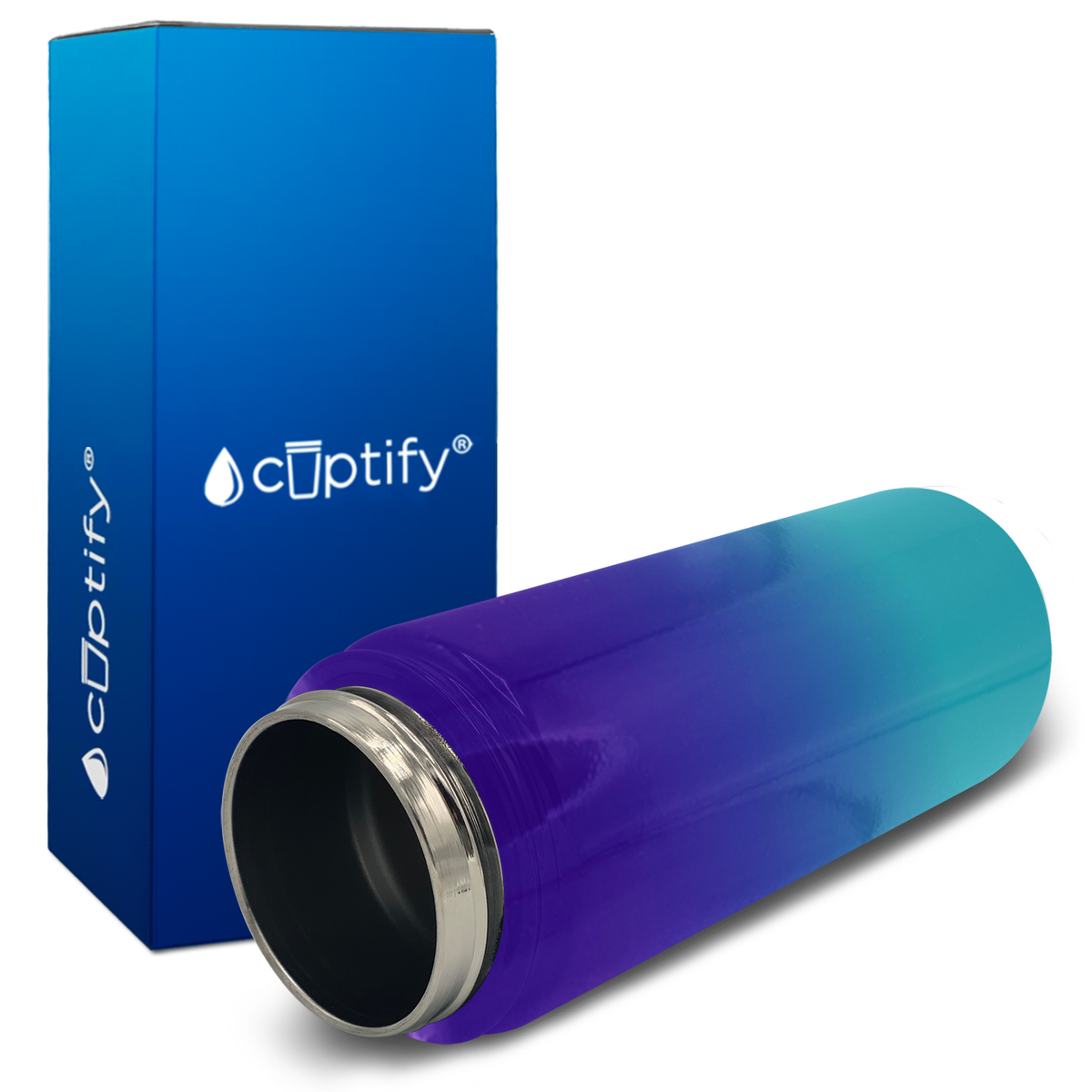 Island Waters Ombre 18oz Wide Mouth Water Bottle