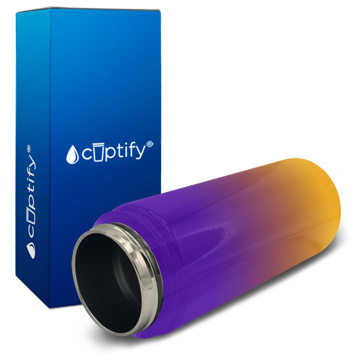 Minnesota Ombre 18oz Wide Mouth Water Bottle