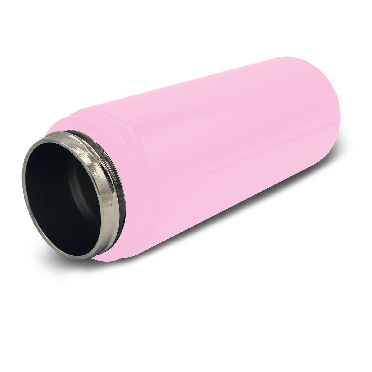 Cuptify Personalized Laser Engraved on Pastel Pink Gloss 18 oz Bottle