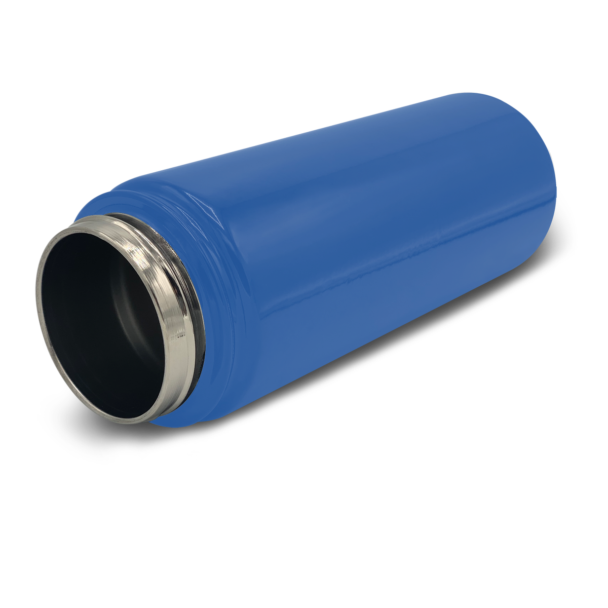 Cuptify Personalized Laser Engraved on Sky Blue Gloss 18 oz Bottle