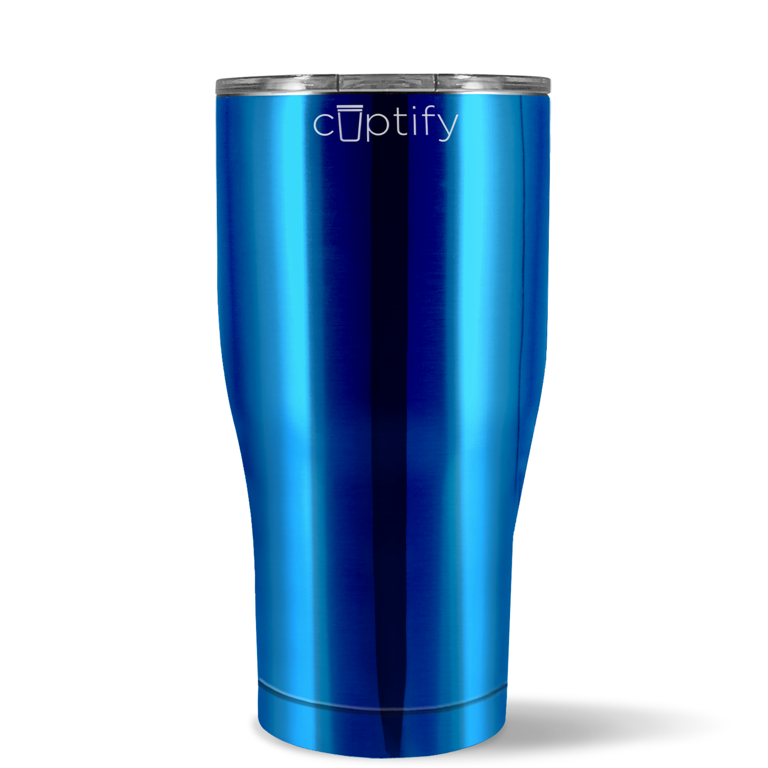 Blue Translucent 20oz Curve Tumbler