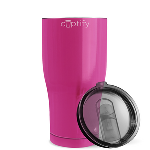 Bright Pink Gloss 20 oz Curve Tumbler
