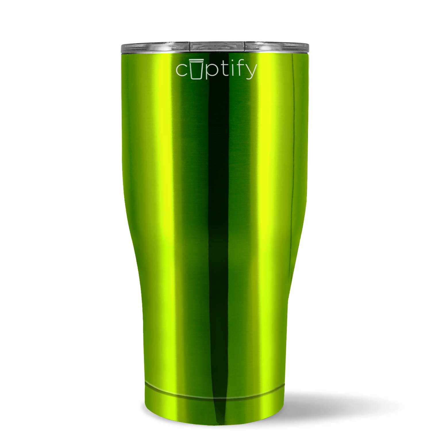 Green Apple Translucent 20oz Curve Tumbler