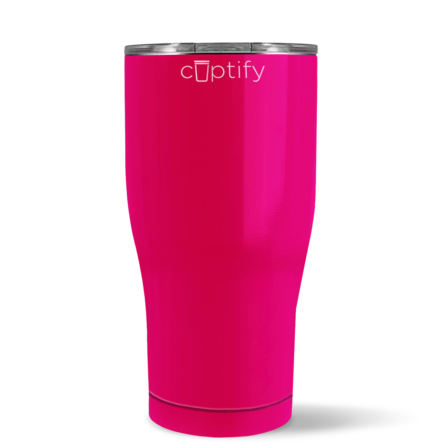 Hot Pink Gloss 20oz Curve Tumbler