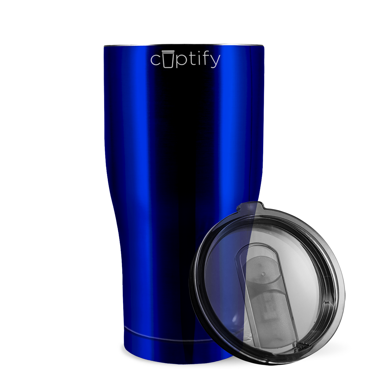 Intense Blue Candy 20oz Curve Tumbler