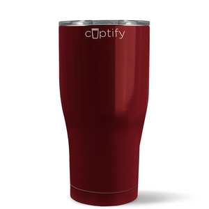 Maroon Gloss 20 oz Curve Tumbler