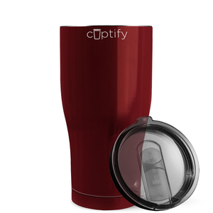 Maroon Gloss 20 oz Curve Tumbler