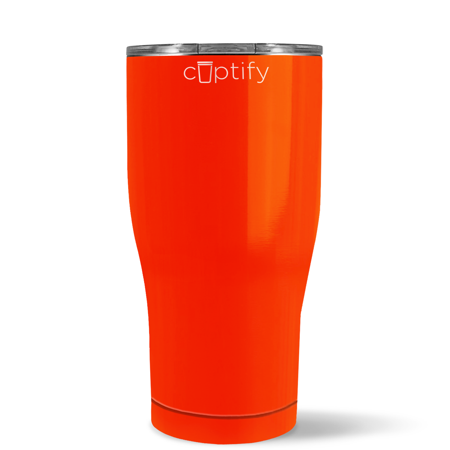 Orange Gloss 20oz Curve Tumbler