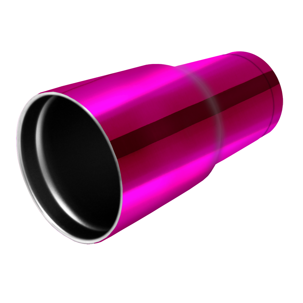 Pink Translucent 20oz Curve Tumbler