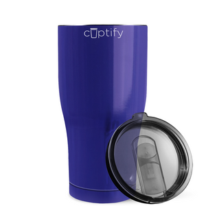 Purple Gloss 20 oz Curve Tumbler
