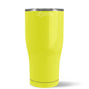 Sunshine Yellow 20 oz Curve Tumbler