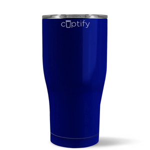 Ultramarine Gloss 20 oz Curve Tumbler