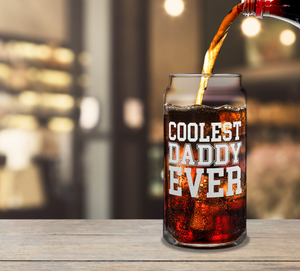  Coolest Daddy Ever Etched on Glass