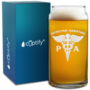 PA Physician Assistant Etched Glass