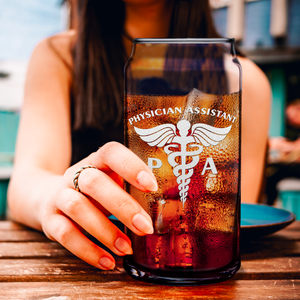 PA Physician Assistant Etched Glass