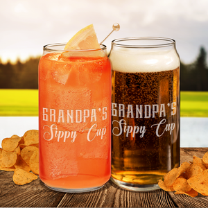 Grandpa's Sippy Cup Glass