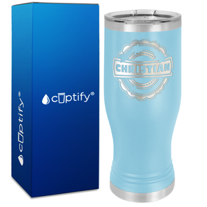 Personalized Asperous Engraved on 20oz Pilsner