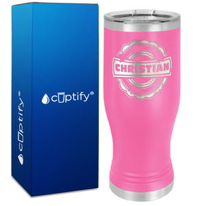 Personalized Asperous Engraved on 20oz Pilsner