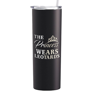 This Princess Wears Leotards Laser Engraved on Stainless Steel Gymnastics Tumbler