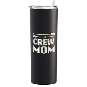 Crew Mom Laser Engraved on Stainless Steel Crew Tumbler