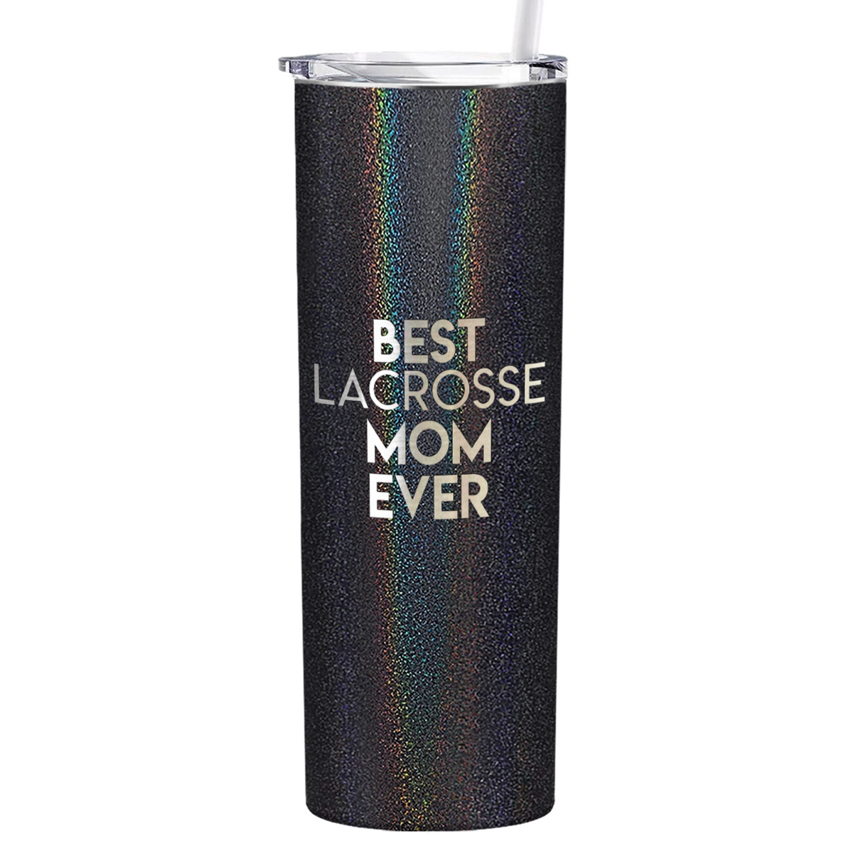 Best Lacrosse Mom Ever Laser Engraved on Stainless Steel Lacrosse Tumbler
